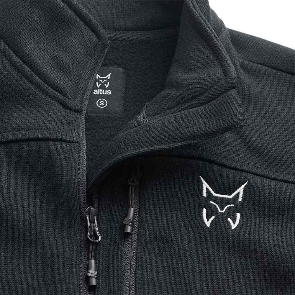 Chaqueta de Punto muy cálida, Ligera y Confortable. C: Czarny T: M