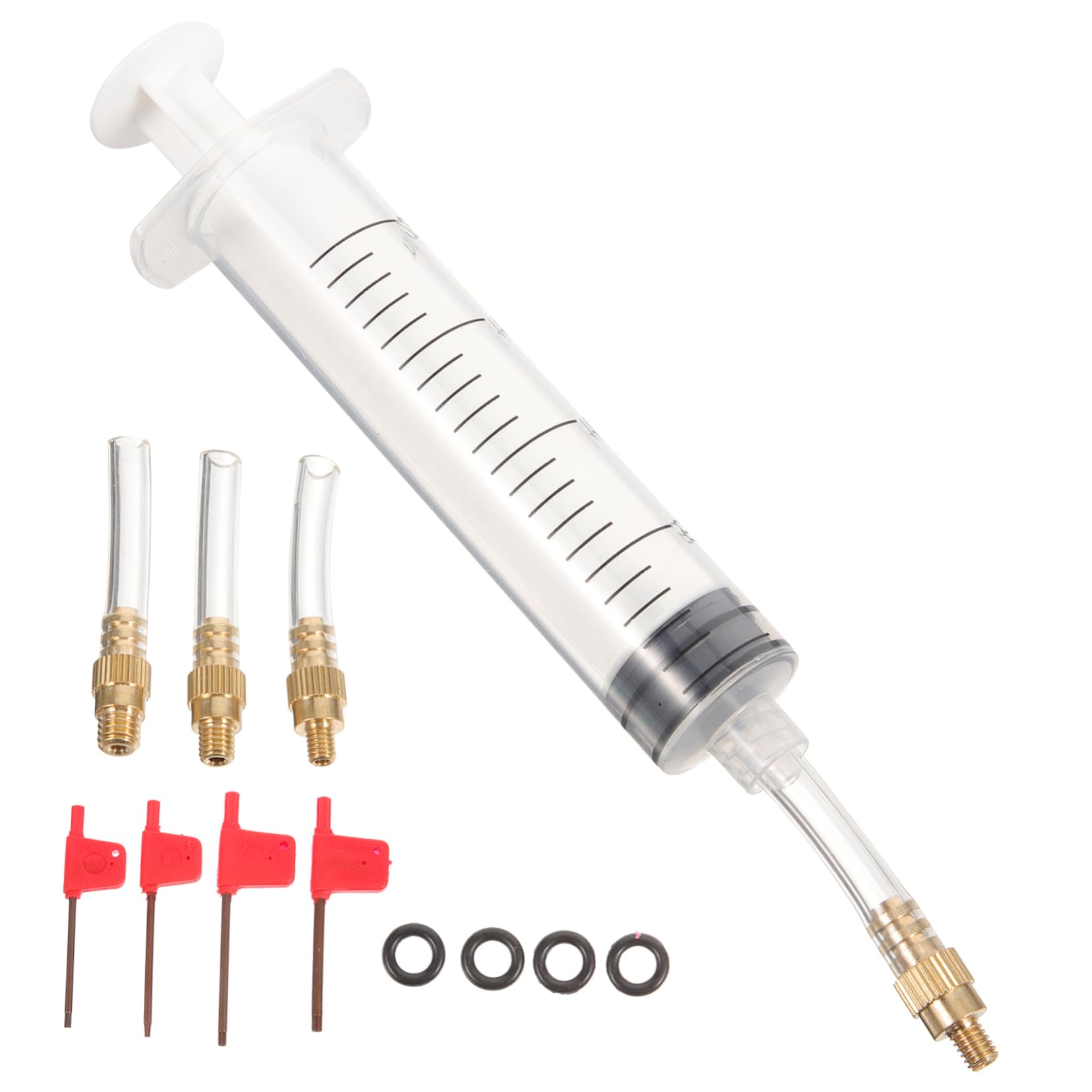 KOMBIUDA Bike Brake Bleed Kit Easy to Use Oil Bleed Set for Bicycle Repair Tool