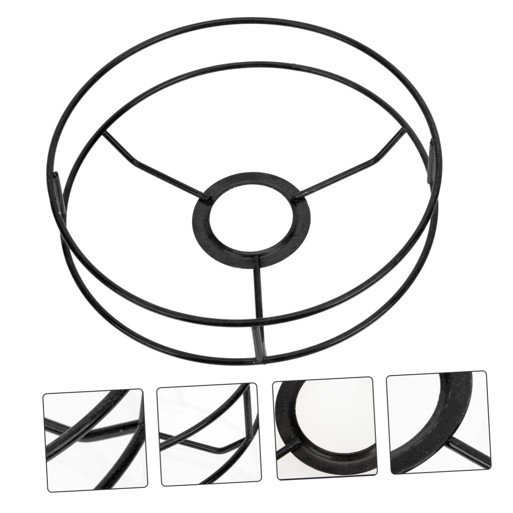 Plafoniera LED ottone antico dimmerabile tricolore lampada da soffitto retro rotondo paralume in vetro illuminazione da soffitto per cucina isola camera soggiorno corridoio design classico (12W 26cm