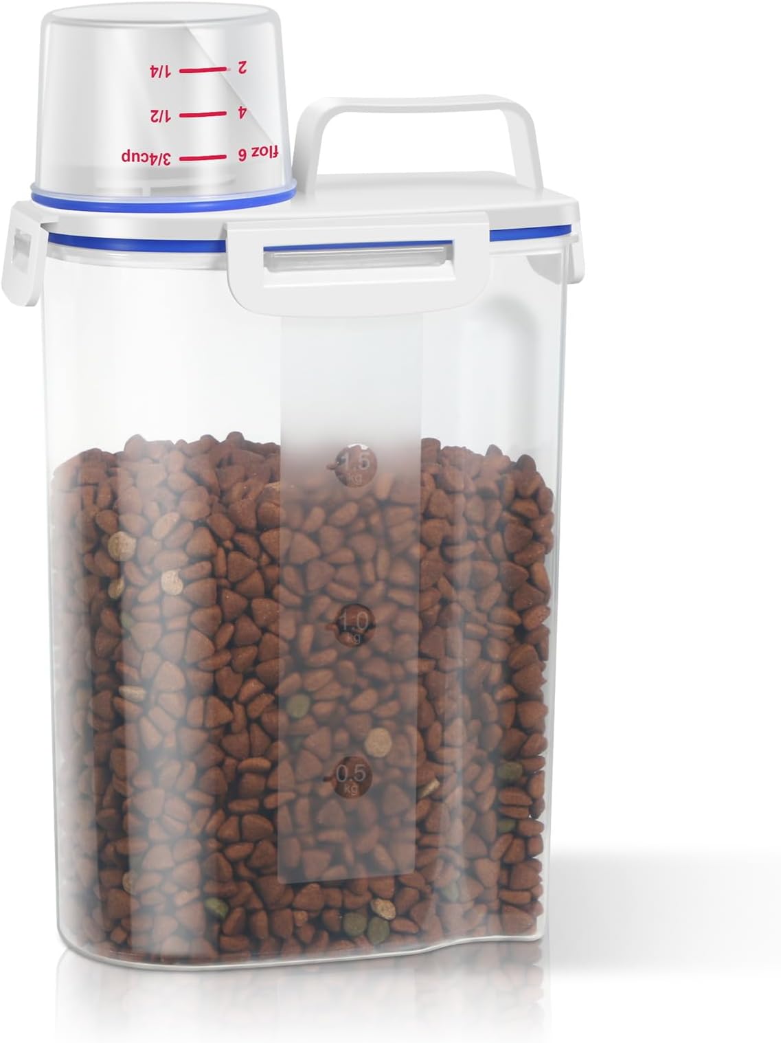 Pet food container-Blue gasket