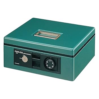 Amazon | コクヨ(KOKUYO) 手提げ金庫 ダイヤル付 B5 緑 CB-12G