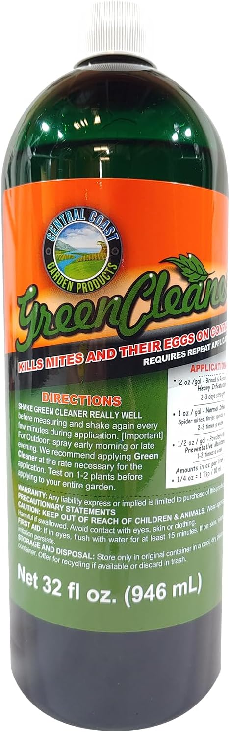 Central Coast Garden Green Cleaner 32 Ounce Quart