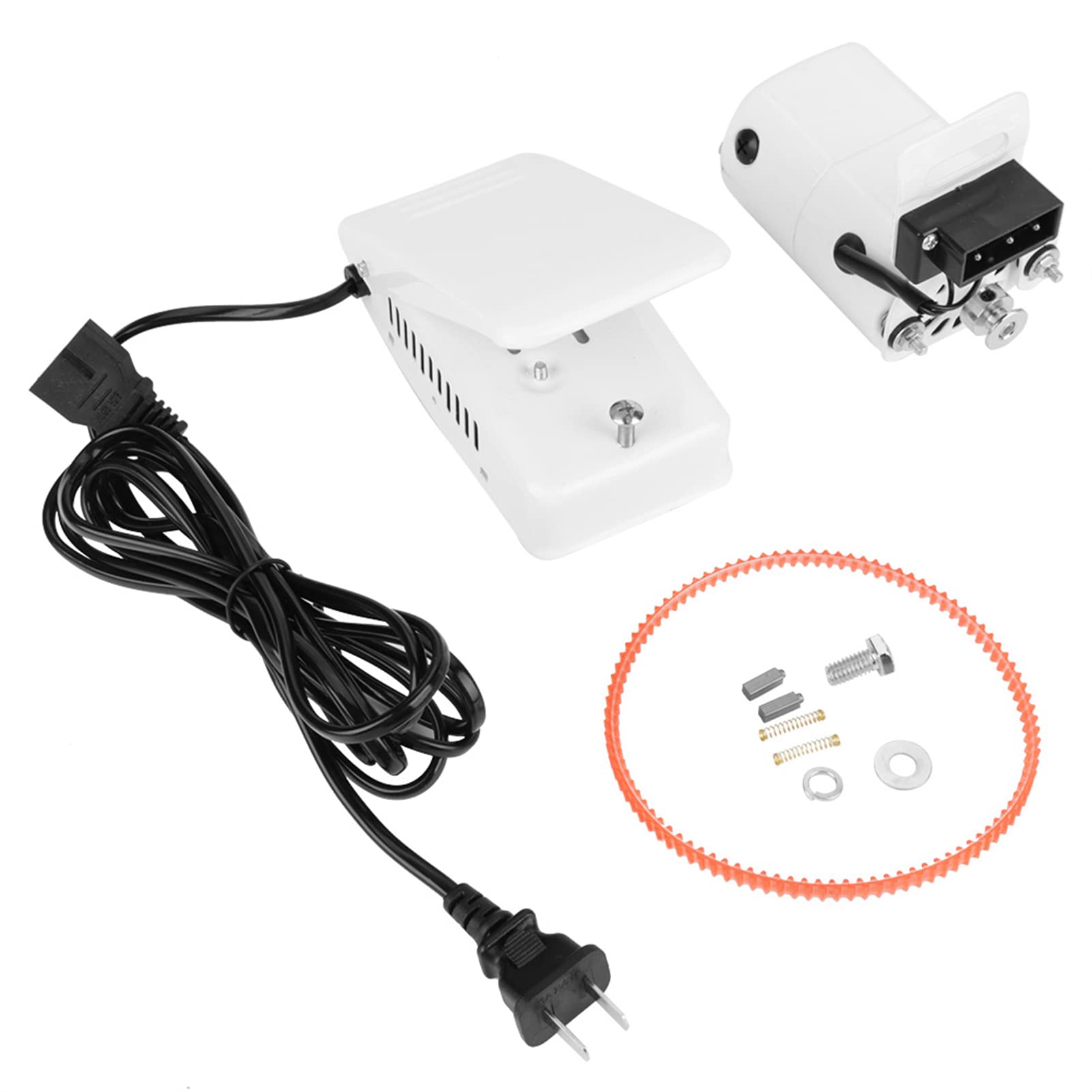 オーバーロックミシン部品 110V 家庭用 サージャーモーター ミシンアクセサリー ミシンモーターフットペダルキット ミシンモーターセット 交換部品 代替品