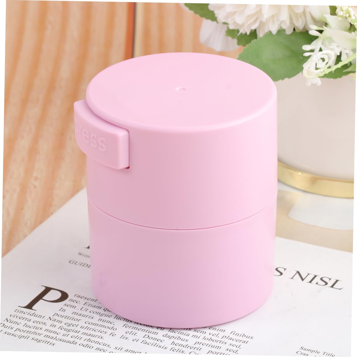 FOMIYES Sturdy Eyelash Glue Storage Container 1pc Glue Case Large Capacity Jar for 3pcs Glues