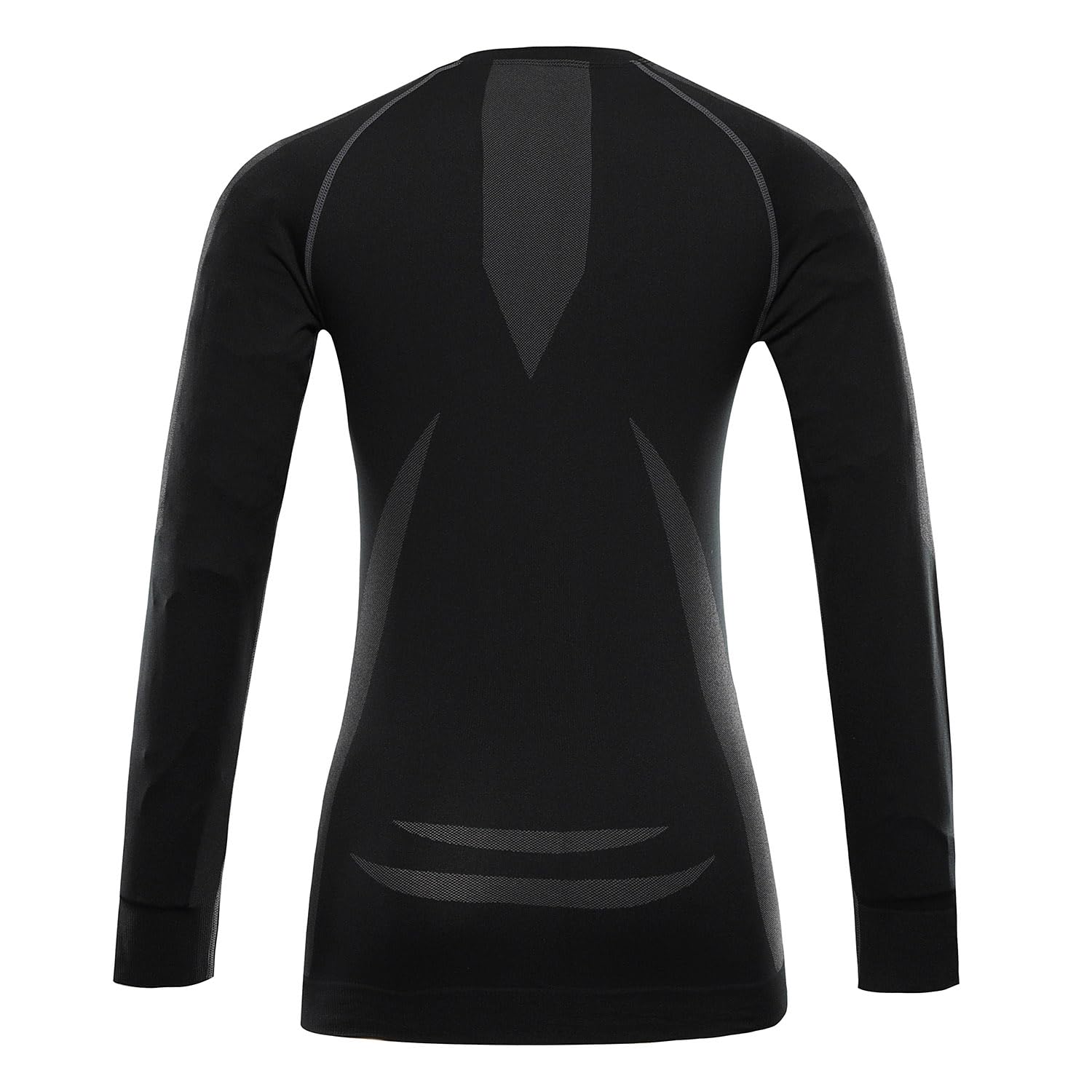 Alpine Pro, maglietta termica da donna, traspirante, calda e ad asciugatura rapida, con carbone attivo di bambù, a maniche lunghe, per inverno e attività all'aperto, ambosa