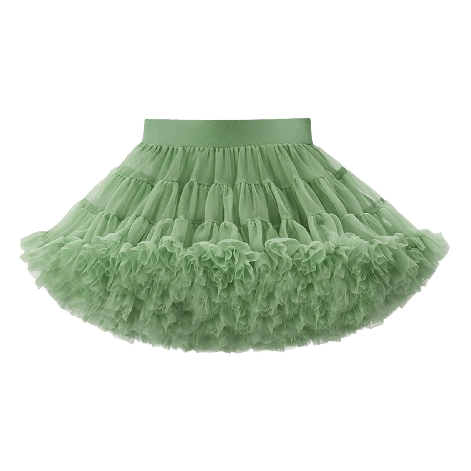 Dziewczęca spódnica tiulowa, halka, tutu, rockabilly, baletowa, elegancka, tutu, elastyczna, krótka, baletowa, stylowa, mini spódniczka księżniczki, sukienka wieczorowa na karnawał