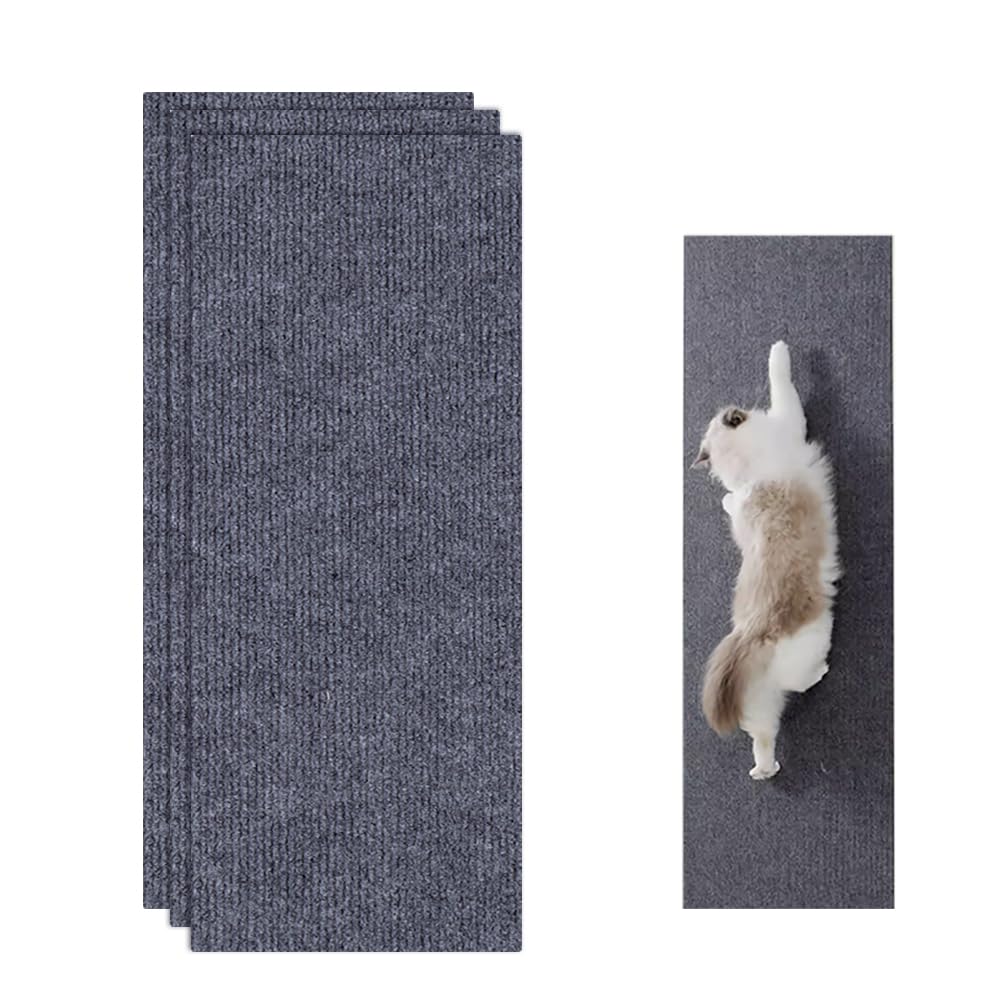 3 Pack Self Adhesive Cat Scratch Mat 39.3