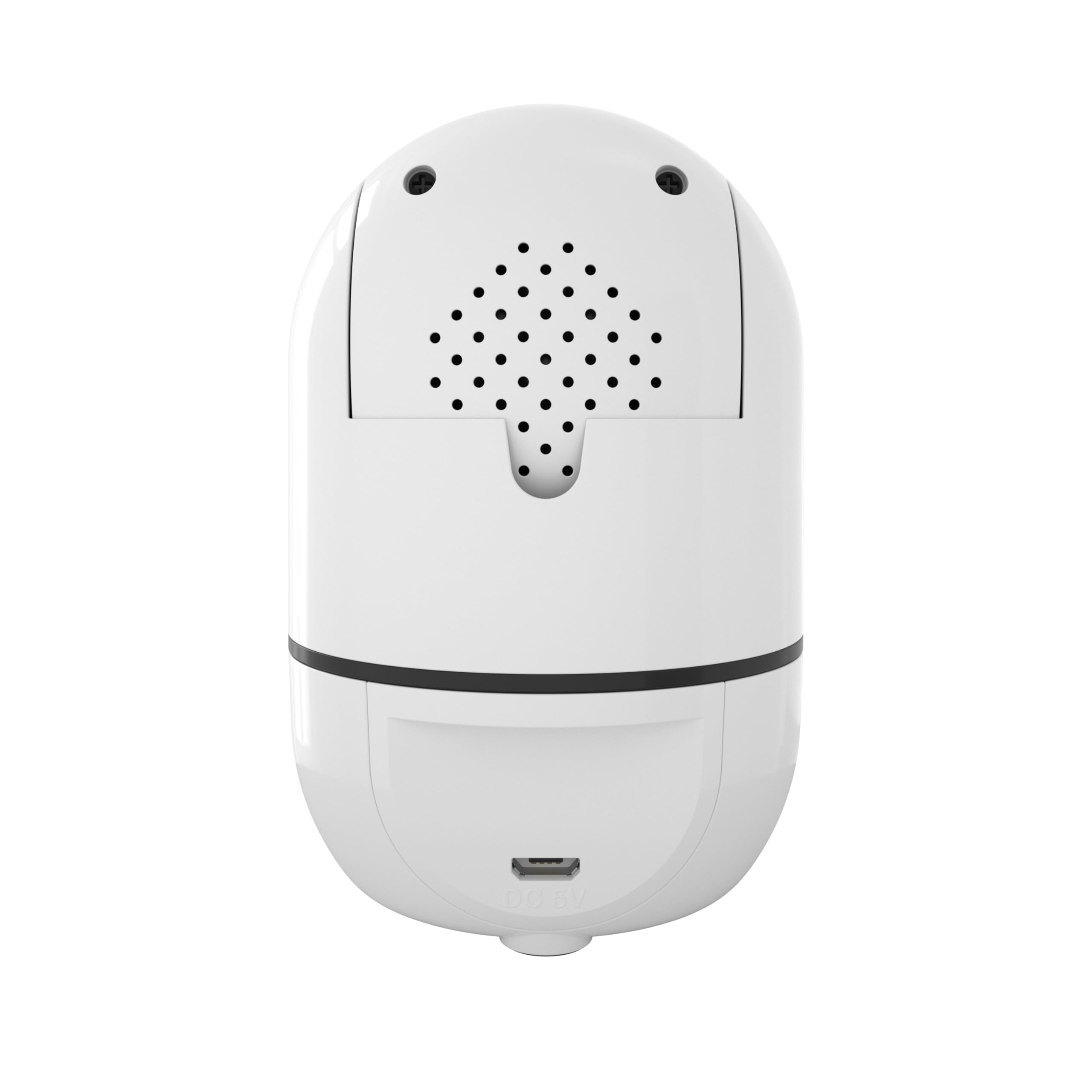 Superior Electronics iCM001 Télécamenre WiFi de Surveillance d'intérieur HD 720p 2,4 GHz avec Vision Nocturne et Audio bidirectionnel – Interception de mouvements – Zoom Manuel – Rotation 360° Blanc
