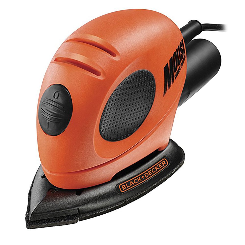 Black+Decker KA161BC-QS - Levigatrice per mouse 55 W, con borsa e 15 accessori