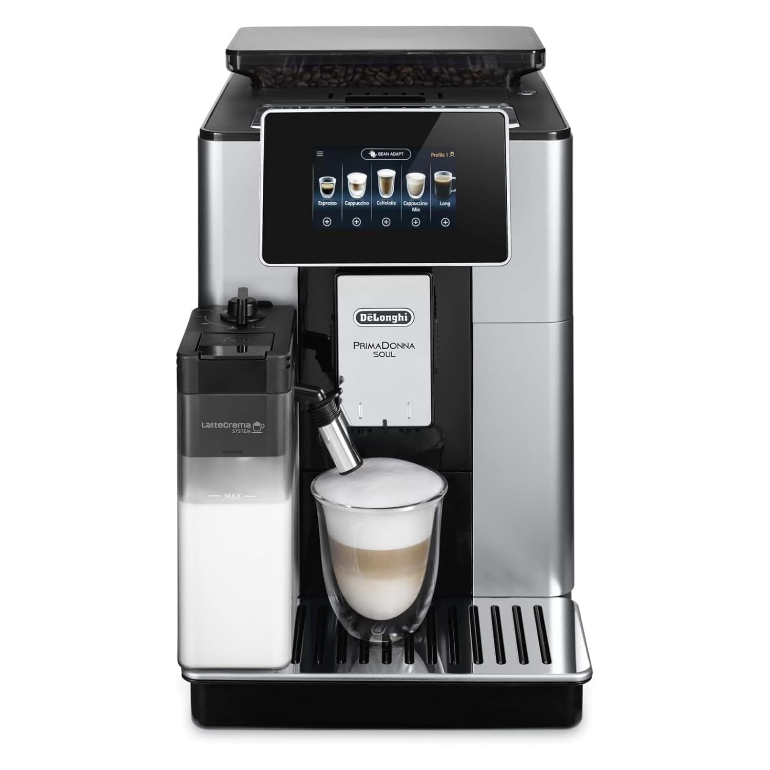 De'LonghiECAM610.75.MB Primadonna Soul Bean to Cup Coffee Machine