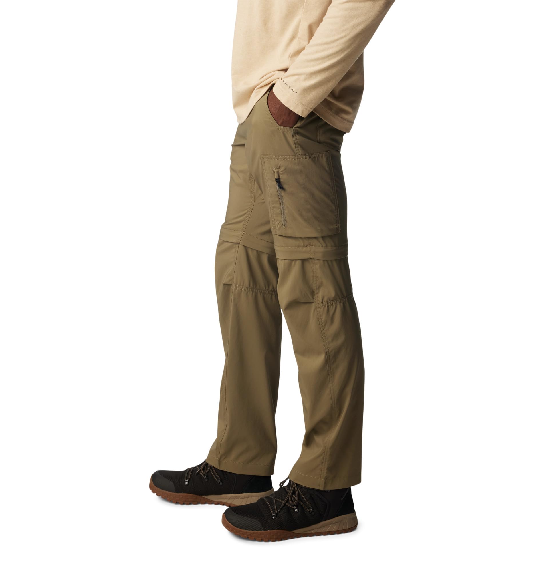 Columbia Pantalón Convertible Silver Ridge Utility - Pantalones de Senderismo Hombre