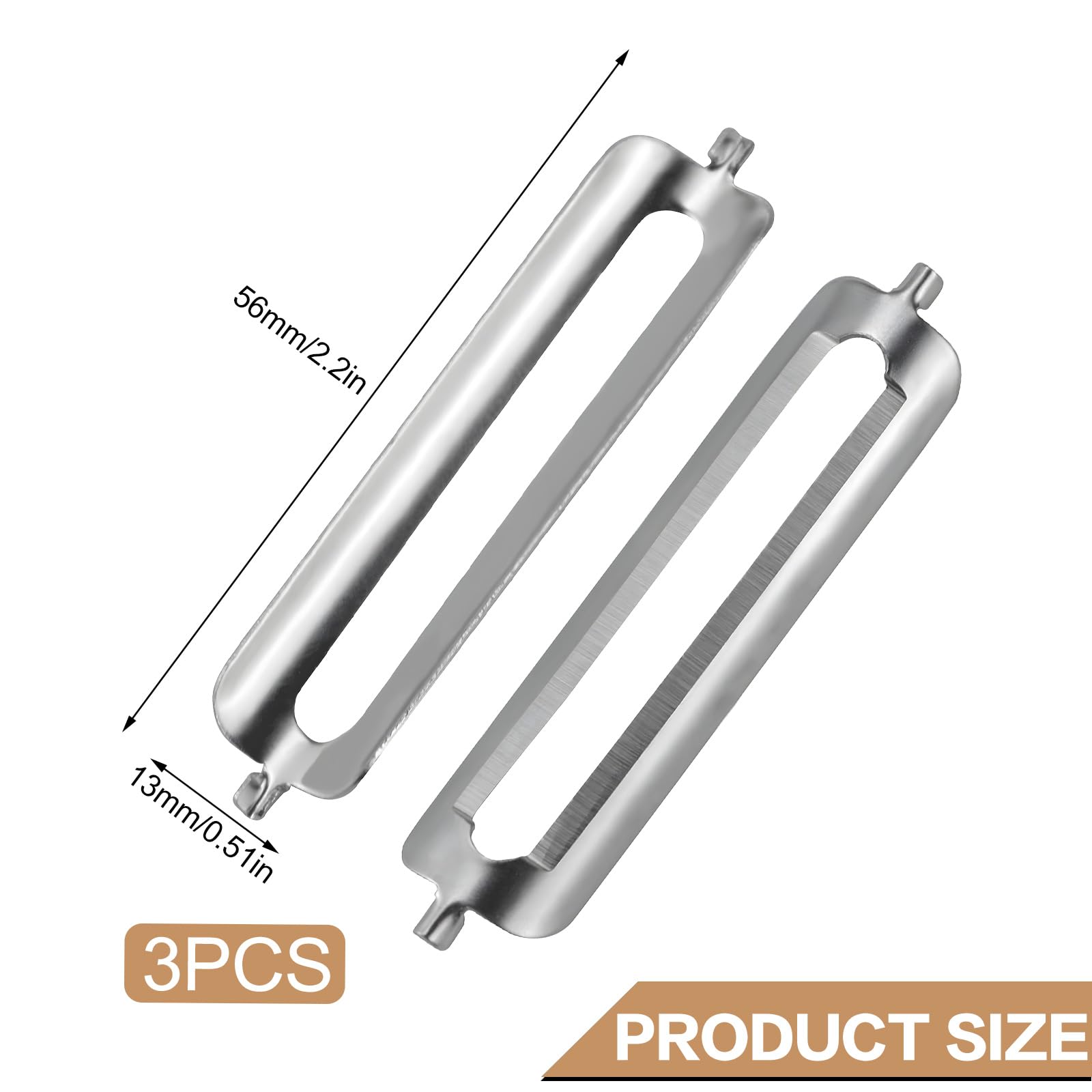 Lot De 10 Lames De Rechange Compatibles Avec éplucheur Tupperware, Lame