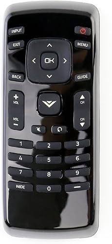 XRT020 Control remoto de repuesto aplicable para Vizio TV E241-A1 E291-A1 E221-A1 E320-B2 LV-2185 D43n-E1 E320-A1 E320-B0 E320-B0E E320-B1 E320-B1E