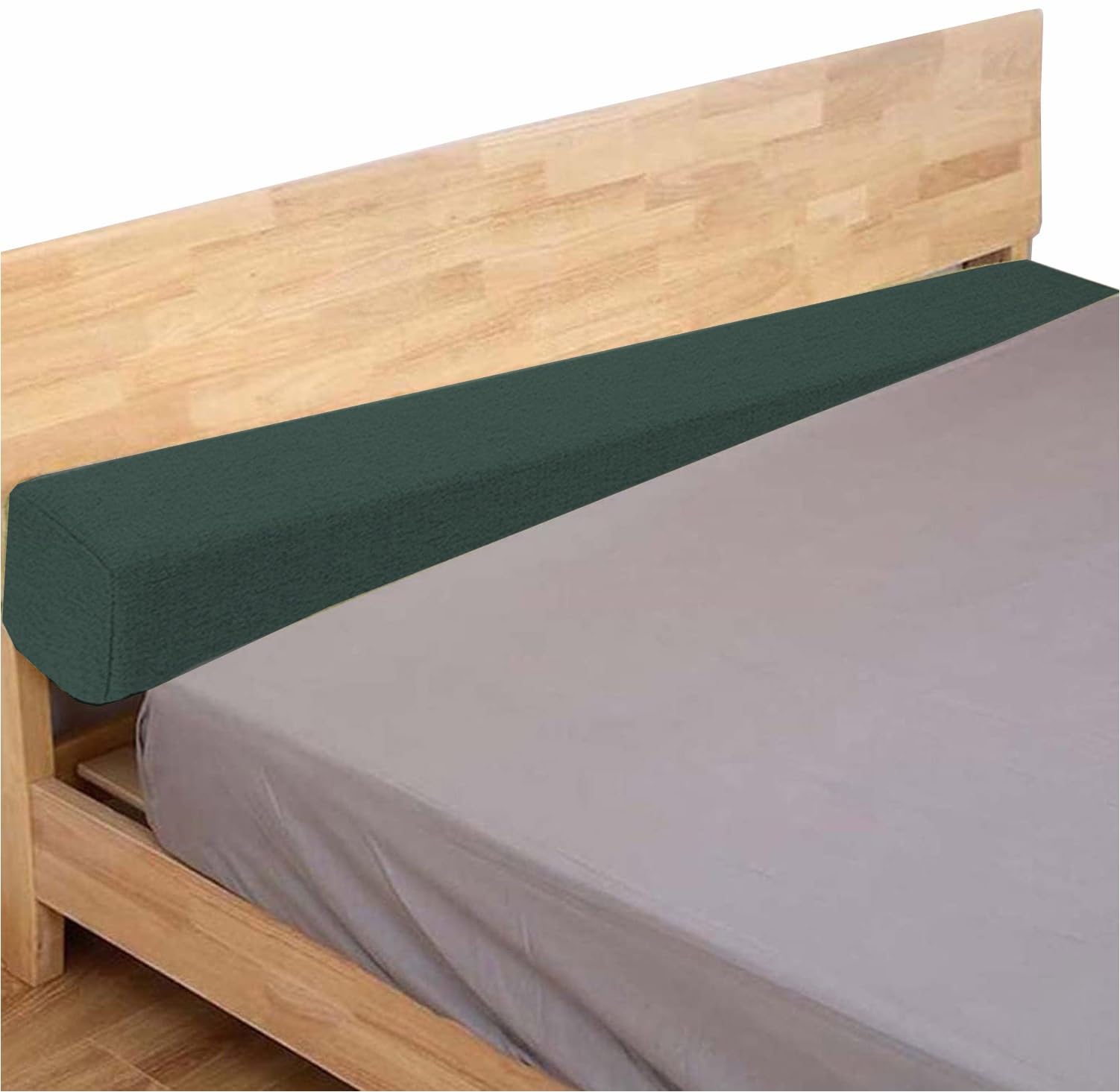 Holomaalahi mattress filler gap 200x10x15cm/78x4x6in for Headboard Gap or Wall, Bed Extension for Single, Double & King Beds, Removable Cover