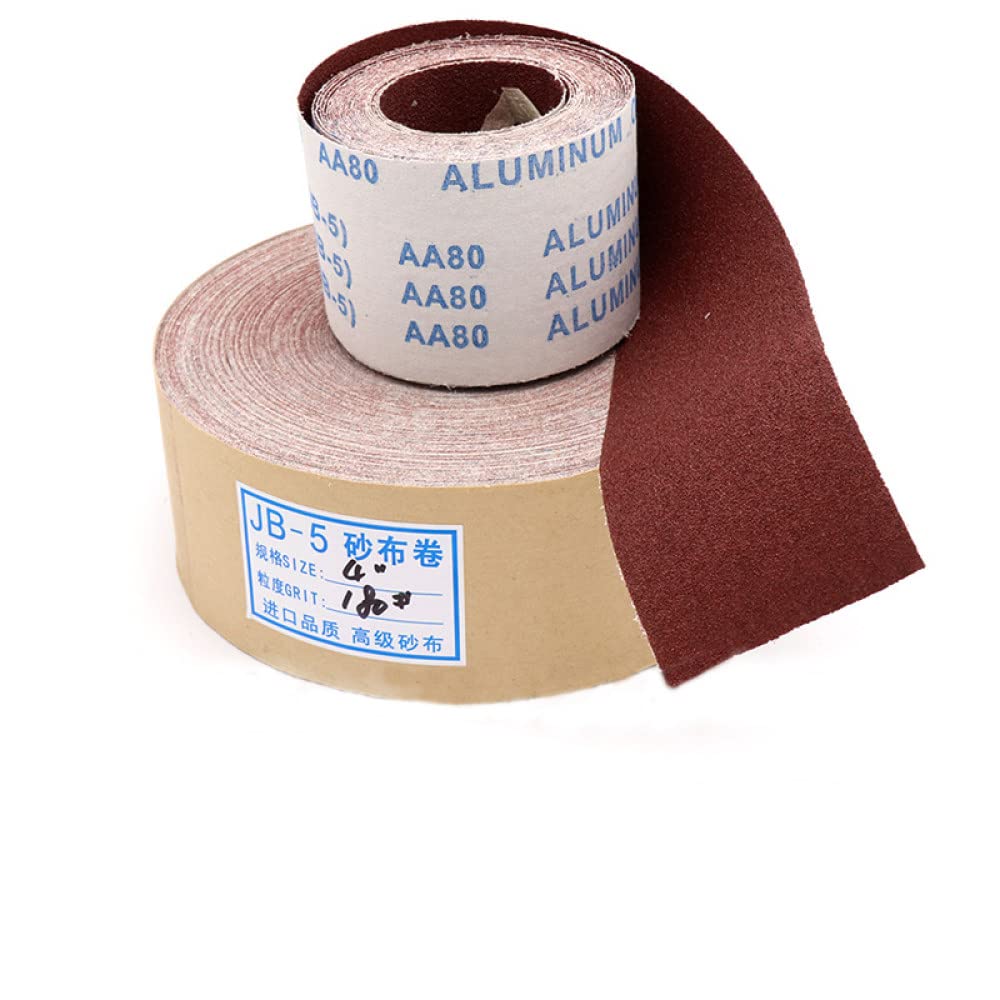 1-20M tela de esmeril suave 80 120 150 180 240 320 400 600 rollo de papel de lija de grano para muebles, pulido de Metal, 400,20 metros