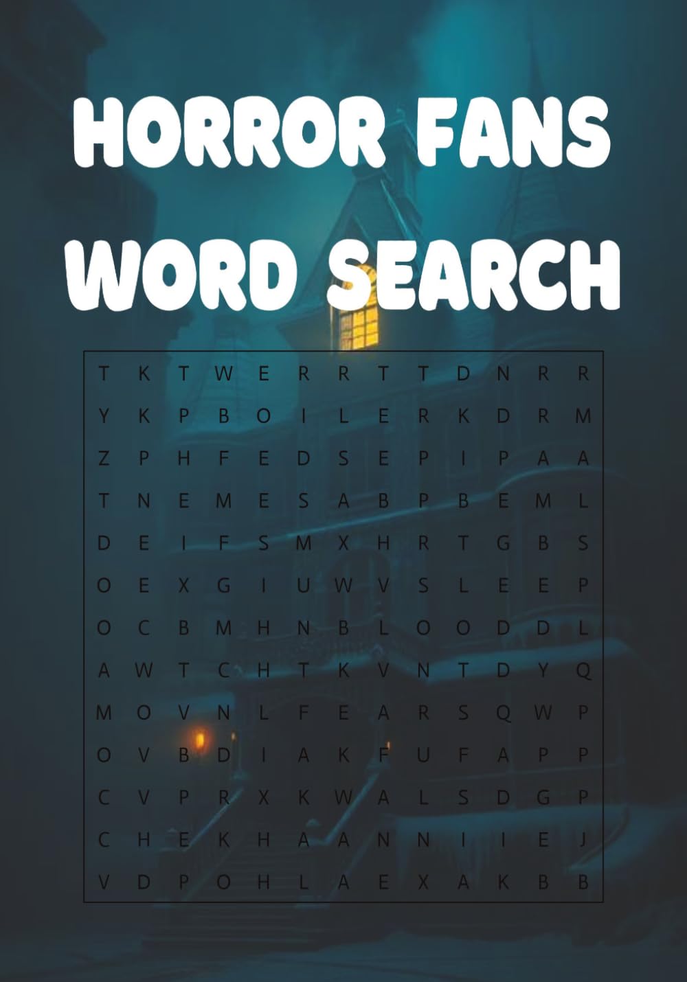 Horror Movie Word Search for Adults:: 100 Spooky Puzzles for Horror Fans