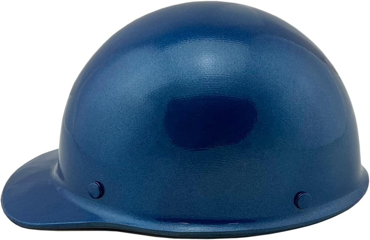 Texas America Safety Company Custom Skullgard Large Cap Style Hard Hat Brim, Jumbo Size Safety Hard Hat Shell with 4 Point Ratchet Suspension, Work Hats for Large Men with Tote ()