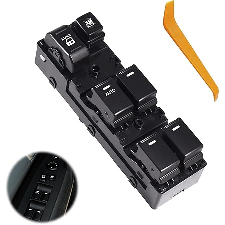 Nissan Altima Power Window Switch Power Window Master Control Switch - Driver Side Left For 2013-2018 Nissan Altima Window Motors &amp; Parts For Nissan Altima