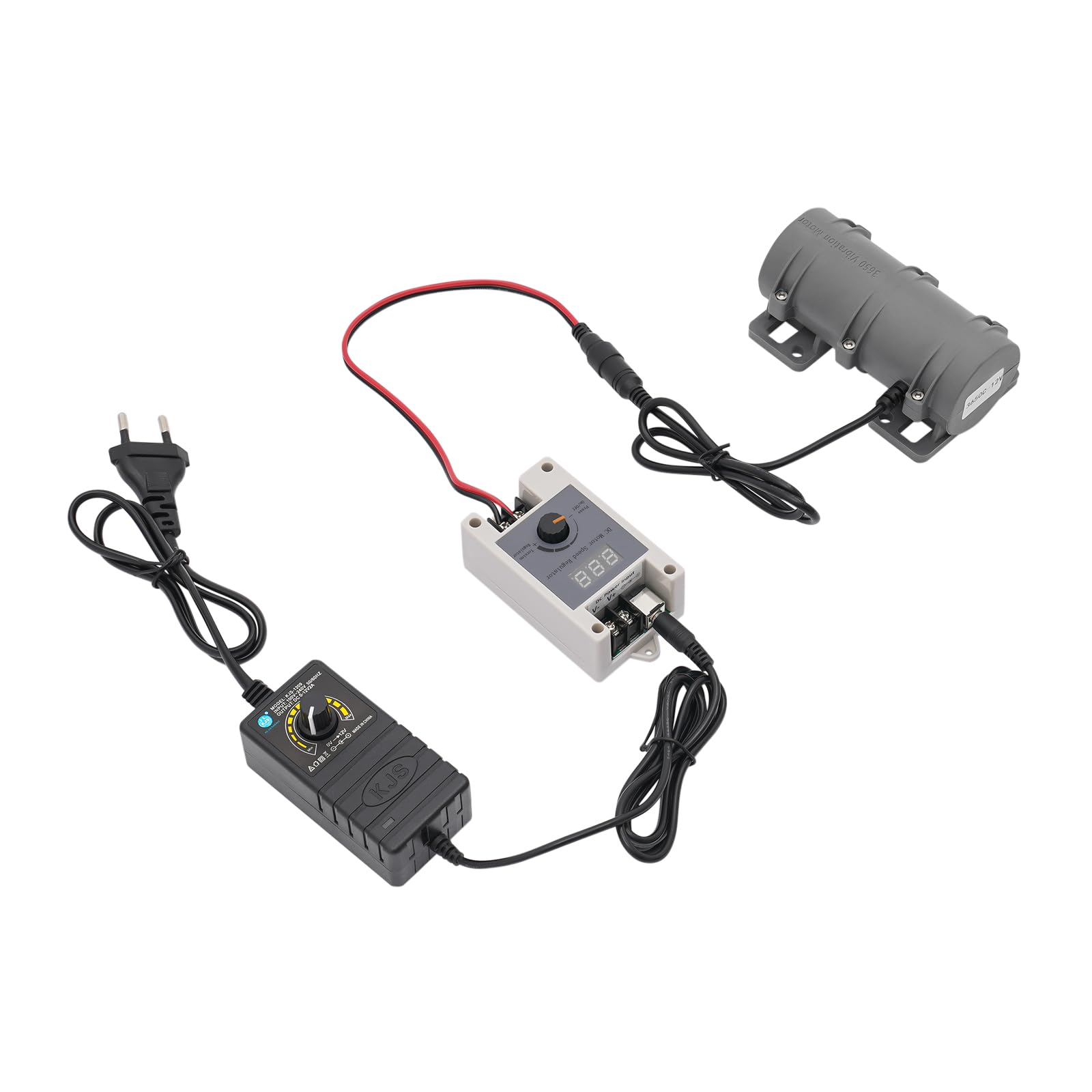 Moteur vibrant, double vibration de roue excentrique, mini moteur vibrant avec unité de commande à distance pour lits de massage, tamis à vibration, sièges dynamiques, appareils médicaux, promoteurs