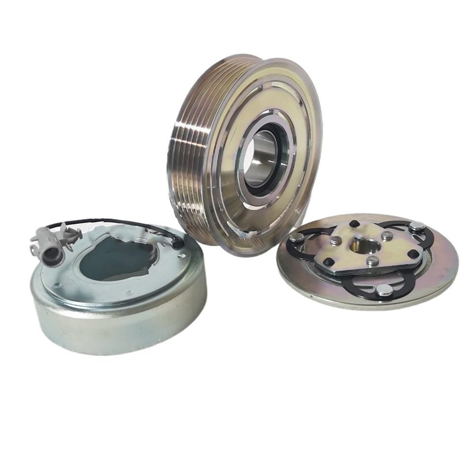 AC Compressor Clutch Fit for Mitsubishi Fit for Mirage ATTRAGE 7813A902 7813A530 AC Air Conditoning Compressor Magnetic Clutch Pulley VCR08 Car A/C Compressor Gaskets