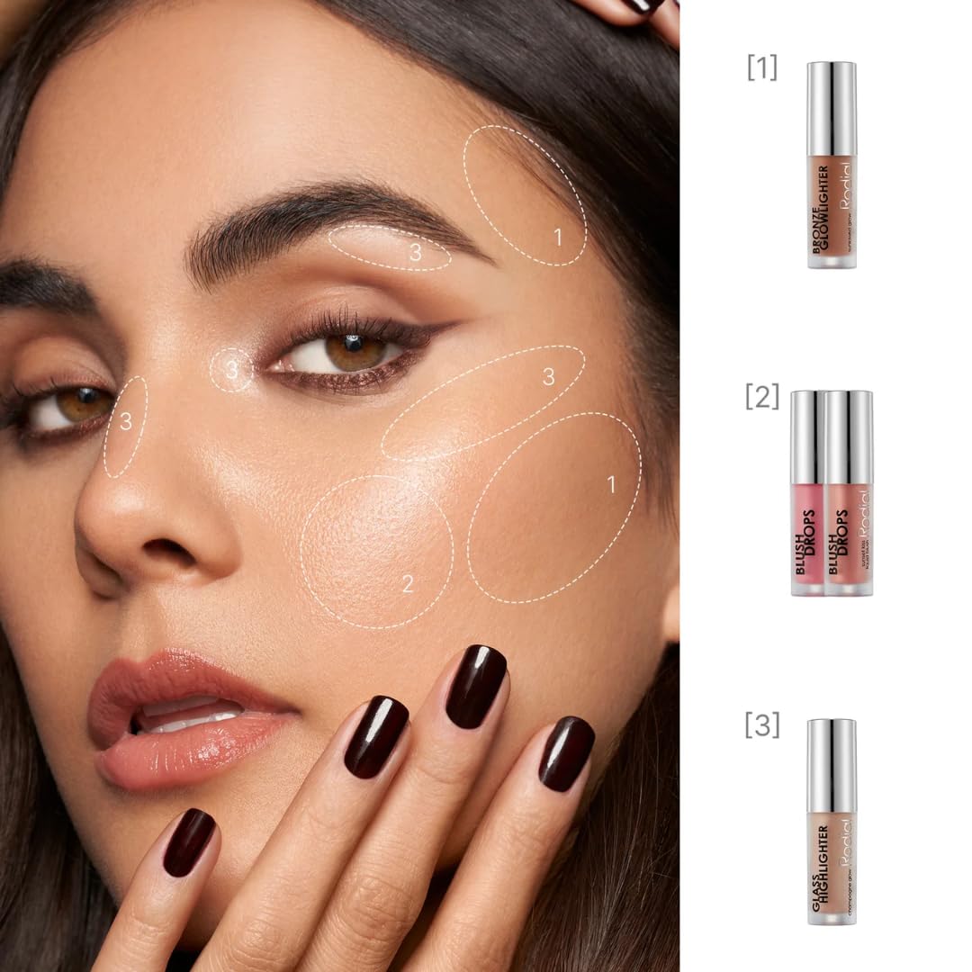 Rodial Bronze Glowlighter 6.1 ml - Bronzer in Crema per una Luminosità Istantanea della Pelle, Bronzer Liquido Idratante con Vit E e Vit B per Contorni e per l'intero Colorito, Pigmenti Bronzanti