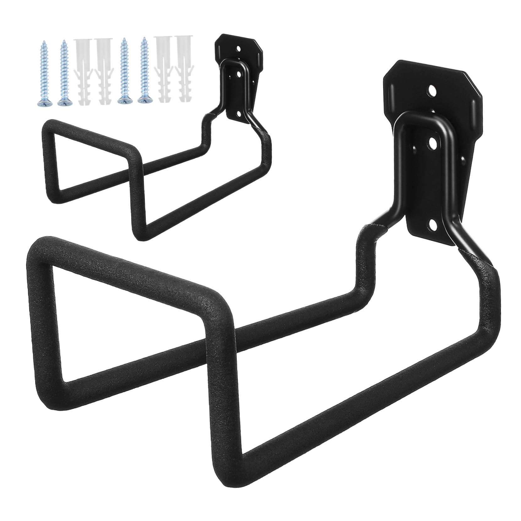 Ganci Per Garage Ganci Per Scale in Metallo Per Impieghi Gravosi Porta Tubo Da Giardino Organizer Per Utensili Da Parete Facile Da Installare