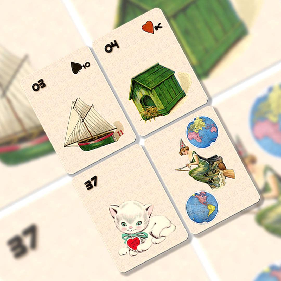 希少 エルメス 金彩装飾 78枚組「タロット」カード グリモ―製 - 未使用