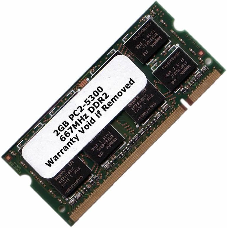 2GB DDR2-667 (PC2-5300) SODIMM Memory RAM Upgrade for the IBM Lenovo Thinkpad X60 and X60s Notebook Laptops and Tablets