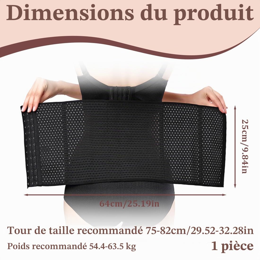 1 pièce Ceinture Post Accouchement 3 In 1 Gaine Post Accouchement Ceinture Abdominale Femme Post Accouchement Gaine Apres Accouchement Post Partum Ventre Plat