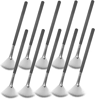 Didiseaon 10pcs Fan-shaped Makeup Brush for H...