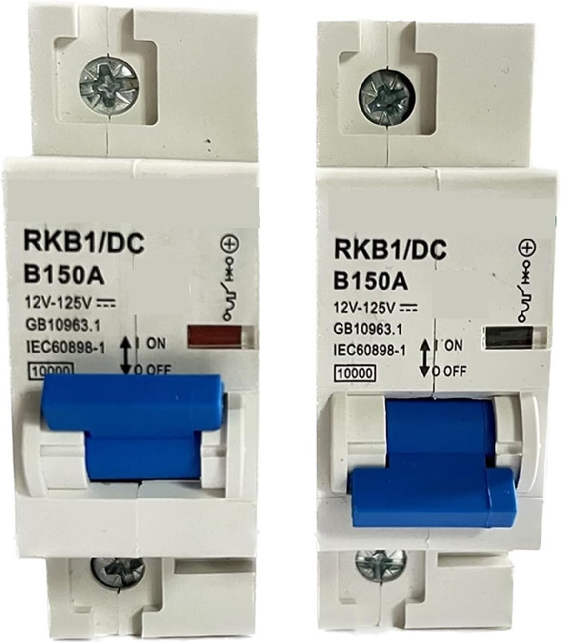 DC Circuit Breaker DC Circuit Breaker 1P/2P 12V 24V 36V 48V 60V 72V 96V 120V Isolato100A 125A 150A 200A 250A for Solar Inverter Batteries(1P,125A)