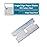 Single Edge Razor Blade 10 Pack - Straight Edge Razor - Ten Sharp Flat Blades in Convenient Storage Box - Oven Scraper Razors Refills - Heavy Duty Single Sided