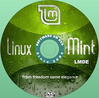 Najnowsza wersja systemu operacyjnego Linux Mint LMDE Debian dla komputerów PC na płycie DVD