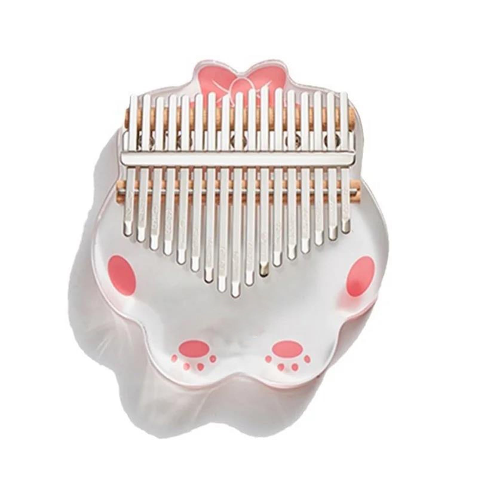 Kalimba portátil Kalimba Cristal Transparente