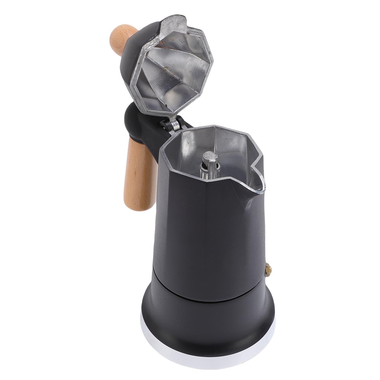 Bollitori per caffè da Piano Cottura Express 150ML 3 Tazze Caffettiera Caffettiera per caffè Pentola per Ufficio Domestico All'aperto (#2)