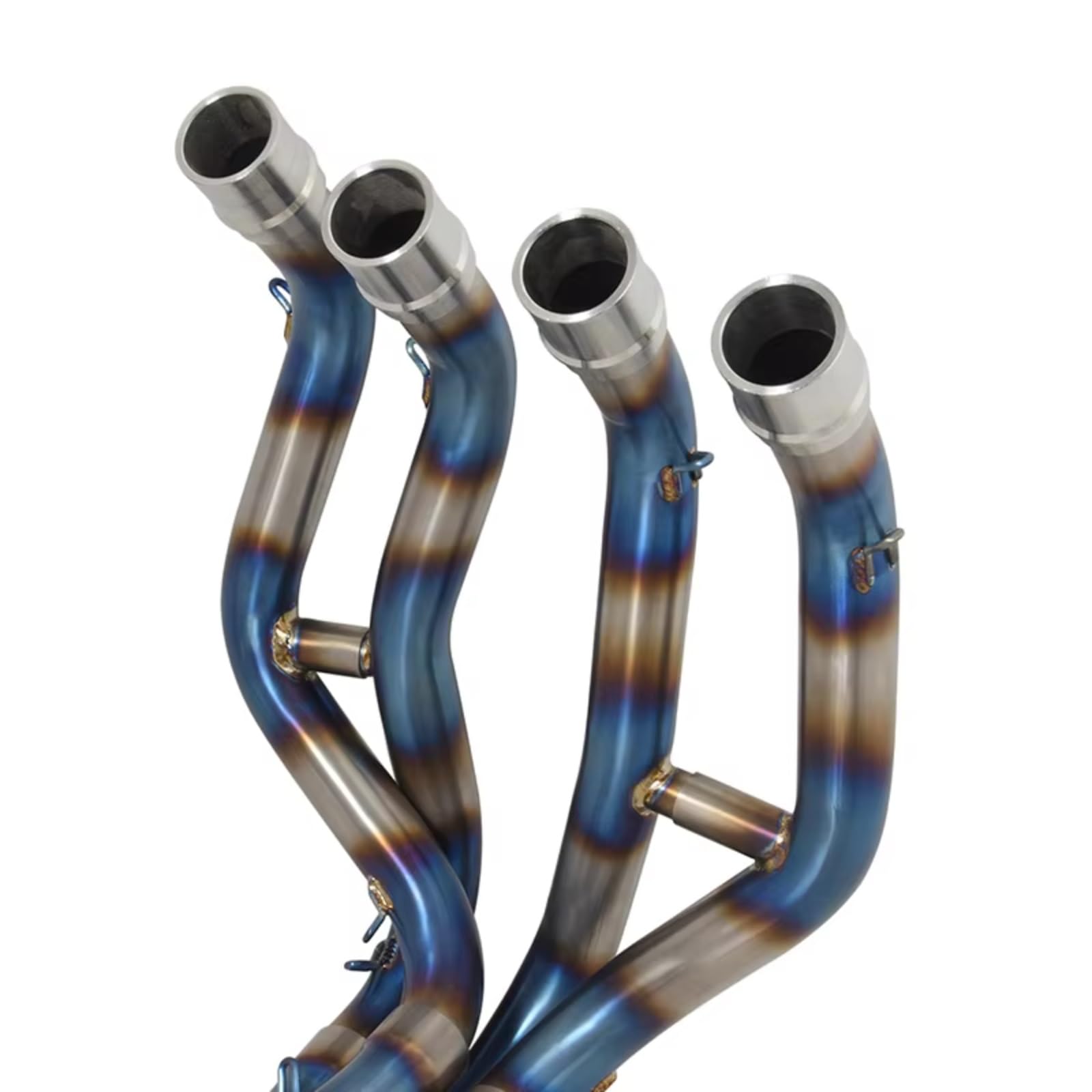 Motorrad Slip-On Auspuff Für Ninja Für ZX25R 2022 2023 2024 Motorradauspuff Für Escape Für Titanlegierung Für Connect Muffler Front Link Pipe