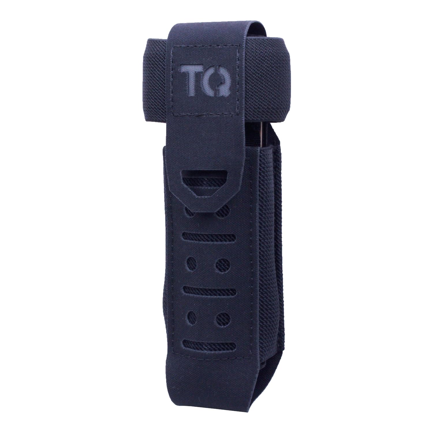 Start battle Dragon Laser Cut Molle Tourniquet Holder, TQ Holder Holster Pouch 2Pcs for Belt Nylon (Black,2pcs)