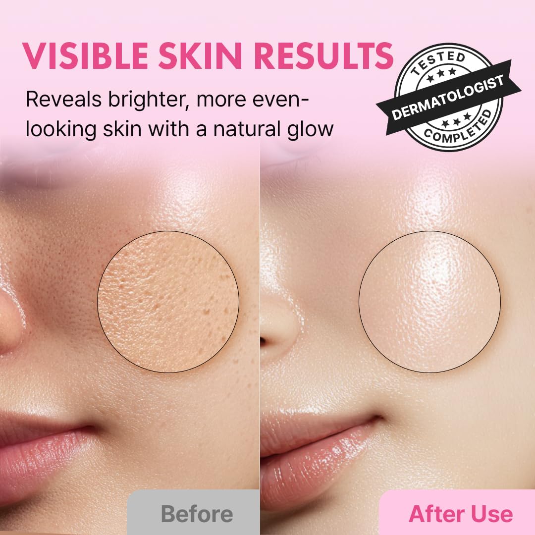 Hanskin Hyaluron Pink Capsule Serum – 6-Layer Hyaluronic Acid for Deep Hydration, Glass Skin Glow & Pink Radiance | Vitamin B12 Barrier Support, Moisturizing & Brightening Korean Serum | 1.69 fl oz - Image 6