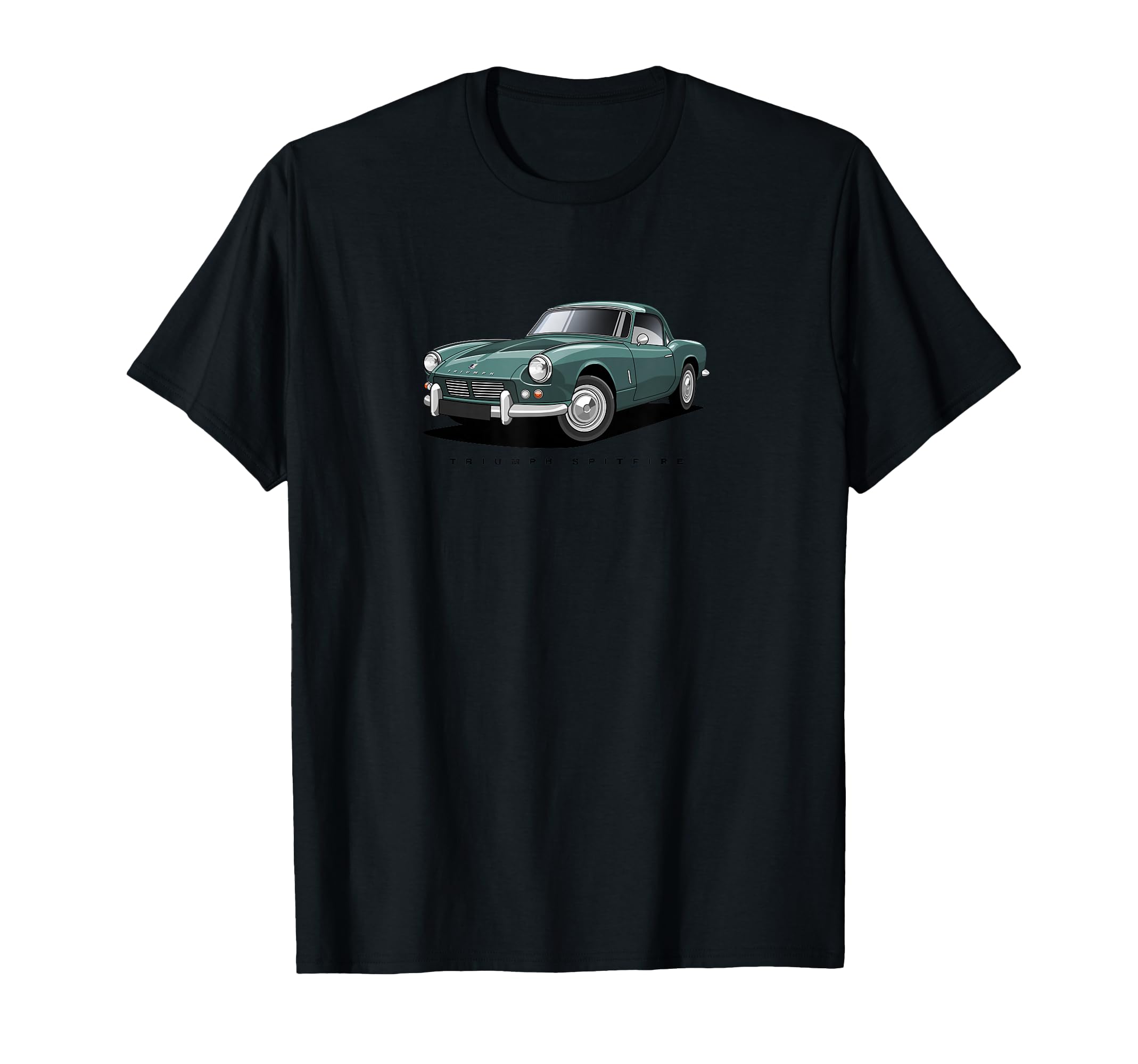British Classic Super Triumph Spitfire Sports Car T-Shirt