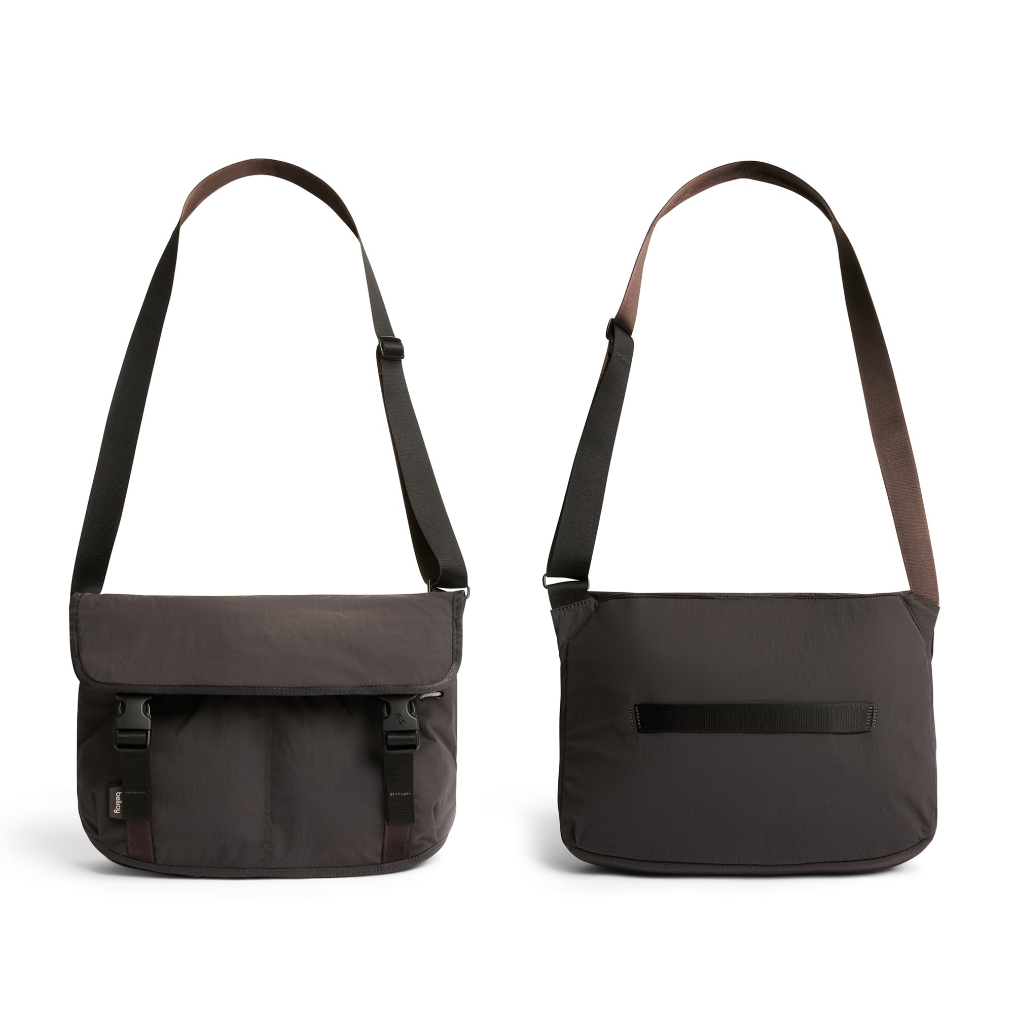 Bellroy Cinch Messenger (borsa a tracolla leggera da 12 litri, tessuto resistente all'acqua, organizzazione senza sforzo) - Charcoal