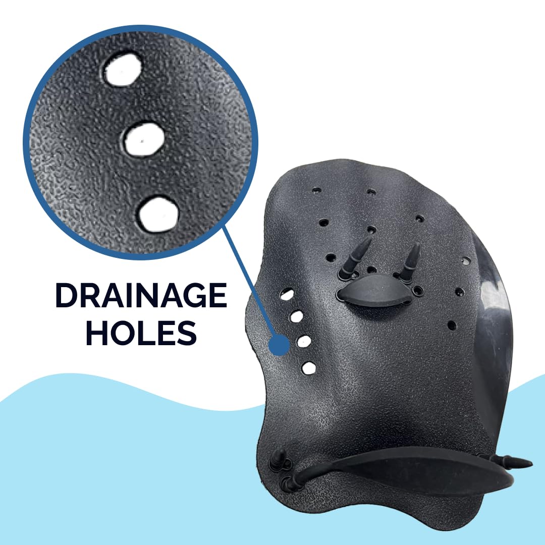 kina - Pinne per Mani Nuoto Professionale | Comfort, Velocità e Performance Superiori | Regolabili e Comode | Per Principianti ed Esperti