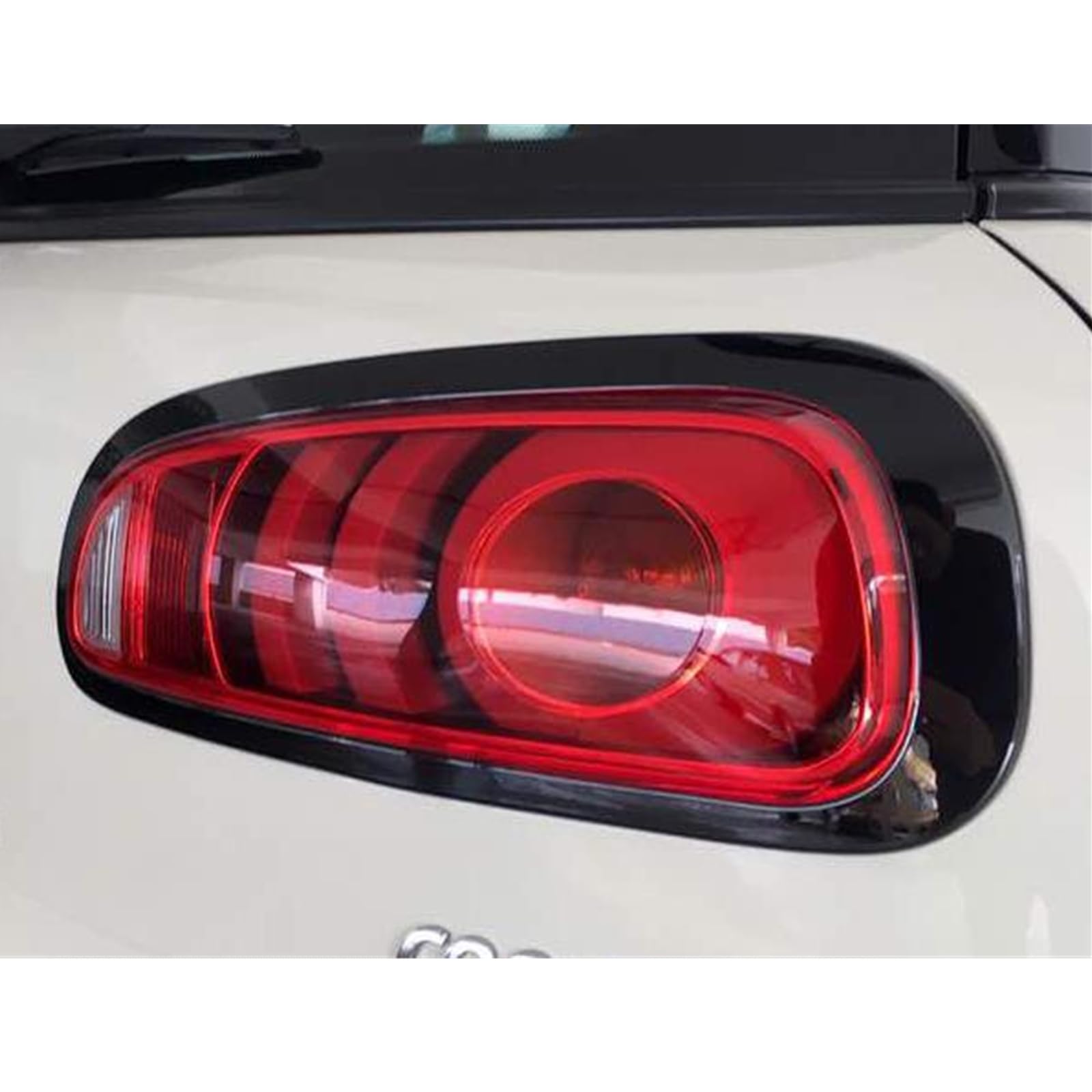 Neu 2pcs Gloss Black Scheinwerfer Surround Cover Tr Produktbild-Vorschau 7
