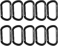 Vista 1 de Fusion Climb SUPREME - Mosquetón de puerta recta, aluminio ligero, sin bloqueo, nariz de llave, forma ovalada Certificado CE EN 362 para escalada