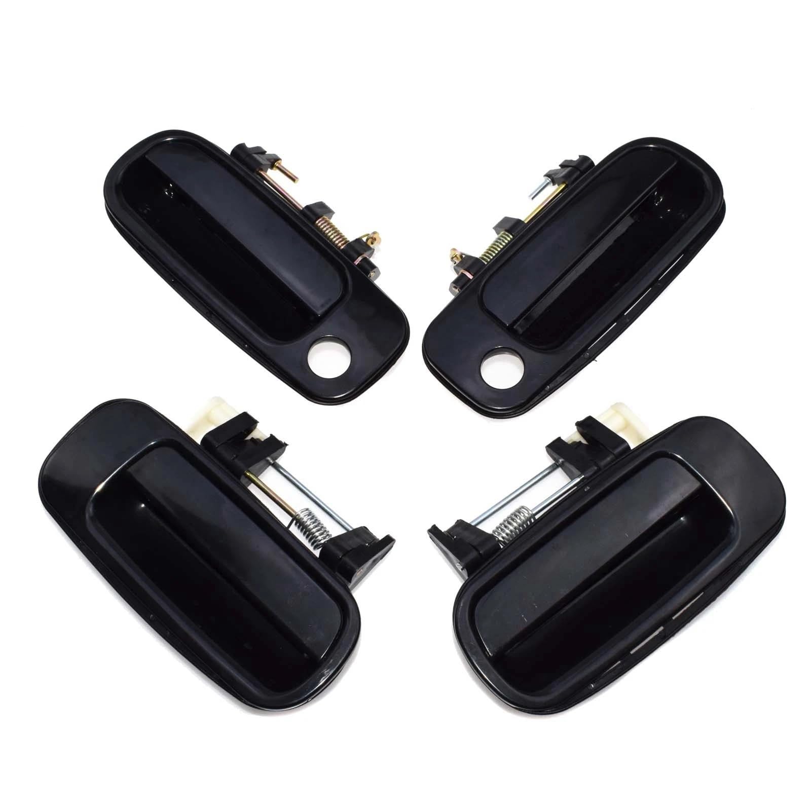 Lzbzhb A Set 4 Sides Car Exterior Outsidedoor Handle Car Exterior Door Handle Accessories For Toyota For Camry 1992 1993 1994 1995 1996(A Set 4 Sides)