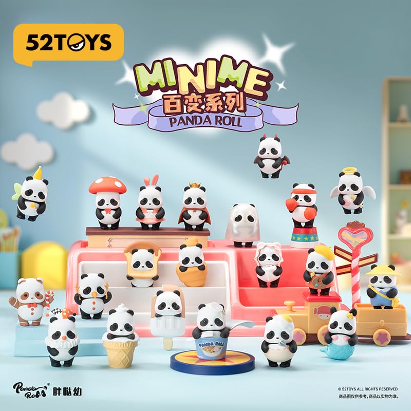 Amazon.co.jp: 52TOYS BLINDBOX パンダロール ミニミー ドレスアップ