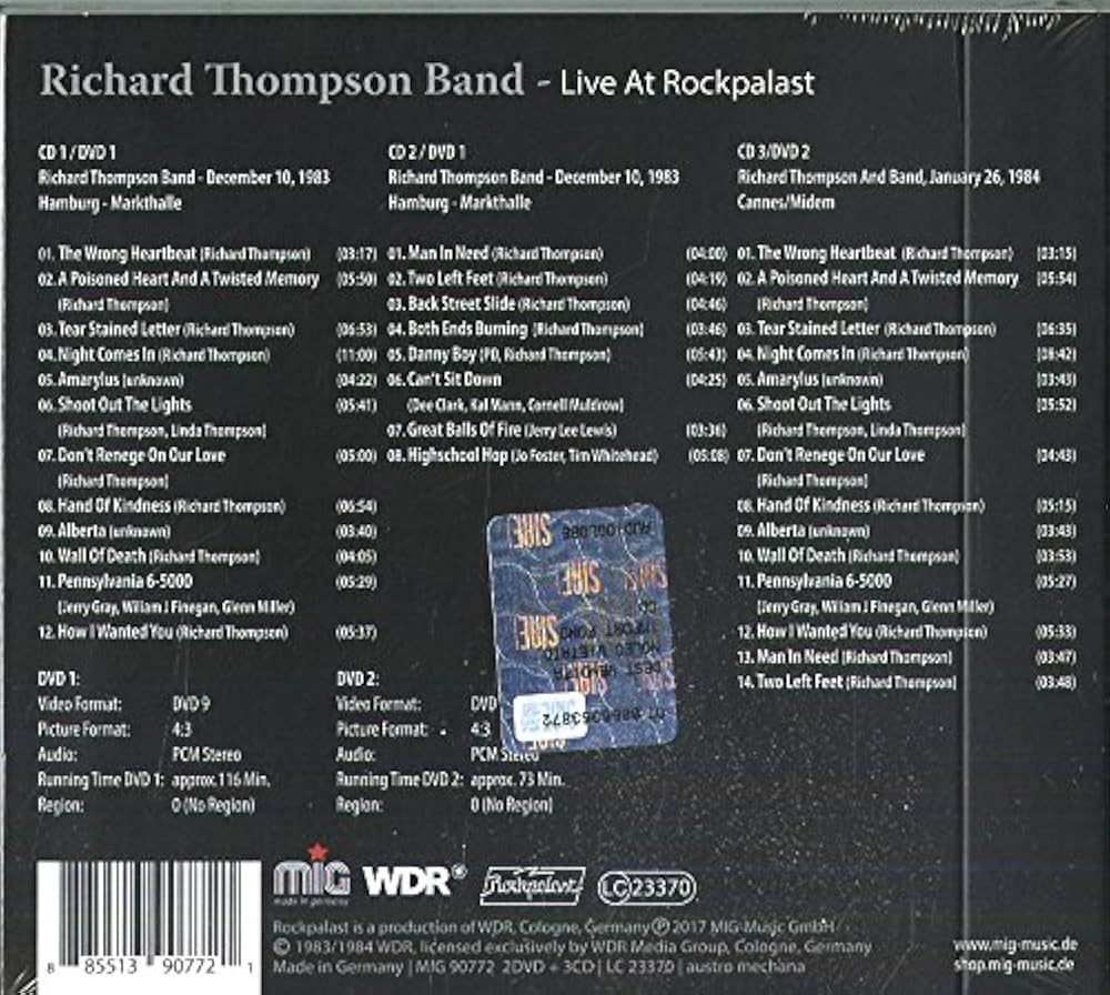 (未使用･未開封品)At Rockpalast [DVD] 38 Special CD: Live At Rockpalast 1981 (CD+DVD) - Bear