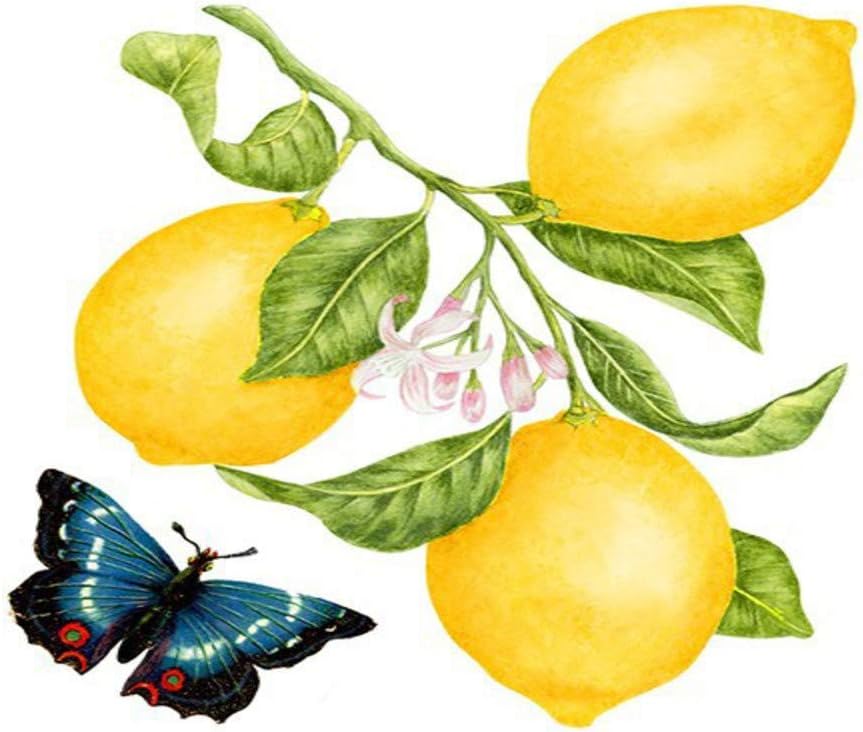 Alice's Cottage Lemons Flour Sack Towel (Set of 2)