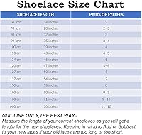 Vista 8 de VSUDO Cordones planos para tenis, cordones para tenis, cordones atléticos