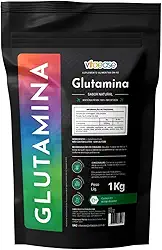 L-Glutamina 1kg | 100% Importada | vitaease (1kg, Sem sabor)