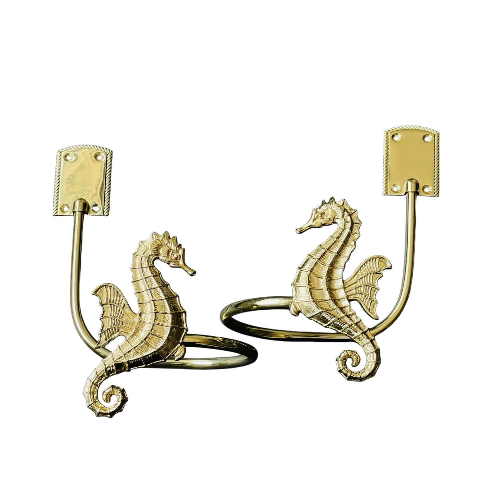 Curtain Tie Backs Curtain Wall Hooks Curtain Holdbacks U Shaped Curtain Pull Backs Metal Decorative Curtain Hooks for Drapes